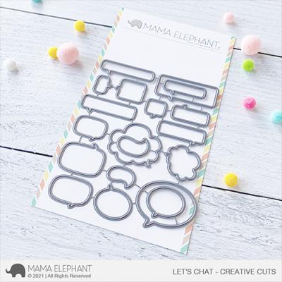 Mama Elephant Creative Cuts - Let's Chat